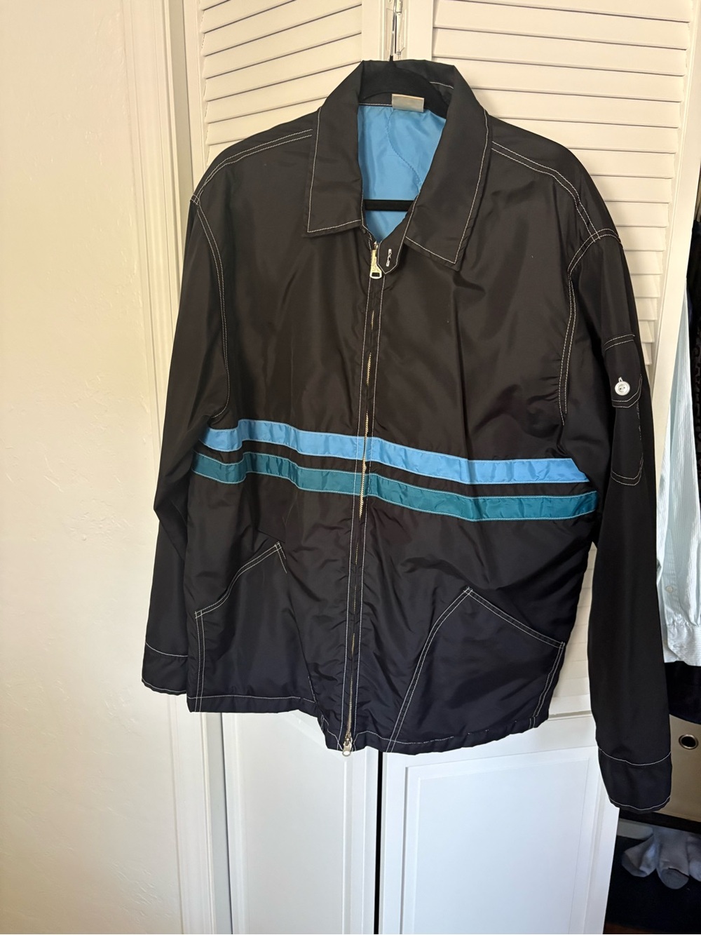 Birdwell Beach Britches Black Windbreaker